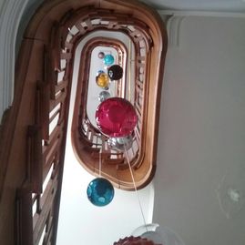 Designer Lampen Spiel im Treppenhaus Beleuchtung Elektro Karger